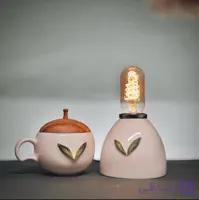 ماگ مینیمال با در چوبی
