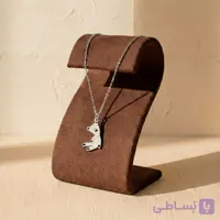 گردنبند تدی نقره