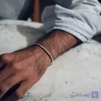 دستبند پروفیل تمام نقره
