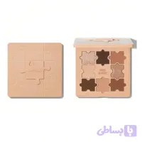 پالت سایه پازلی هیود این نود شیگلم Sheglam Jazy Jigsaw Eyeshadow Palette (Hued in Nude)