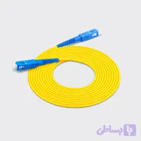 پچ کورد فیبرنوری 5 متری دو سر آبی مناسب برای اتصال مودم FTTH فیبر نوری Patch Cord (UPC-UPC), SC-SC , 3mm, 5m, PVC Jacket, simplex, single mode (خرید جزئی)