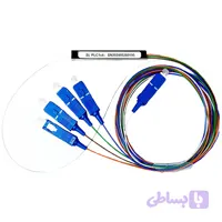 اسپلیتر فیبر نوری ۱ به ۴ قلمی PLC splitter 1×۴ sc/upc
