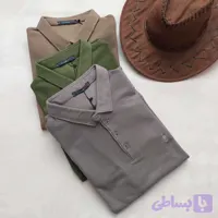 بلوز یقه دار سه دکمه ایی مردانه