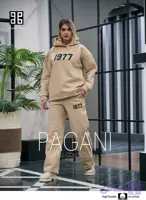 ست هودی کلاهدار و شلوار دورس تو کرکی