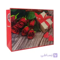 پاکت هدیه رزهای عاشقانه کد 1114 بسته 2 عددی