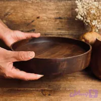 سینی چوبی گردو کد 010089