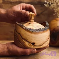 ظرف دربدار چوبی کد 996
