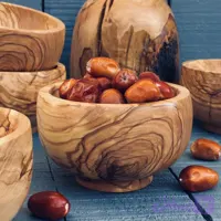 کاسه آجیل خوری چوبی کد 538