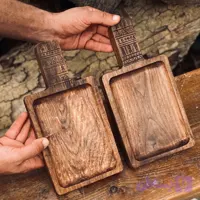 اردوخوری چوبی دو عددی کد 0100218