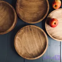 بشقاب چوبی کد 40072