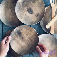 بشقاب چوبی کد 40047
