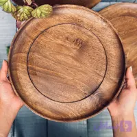 سینی چوبی گردو کد 8007