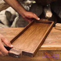 سینی چوبی مدل پیندار کد 0100200
