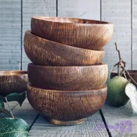 کاسه چوبی آجیل خوری کد 445