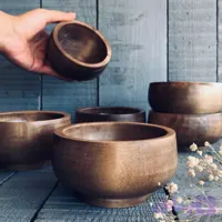 کاسه چوبی آجیل خوری کد 428