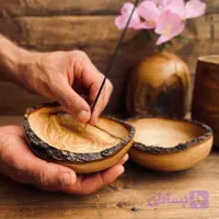 عودسوز چوبی دو عددی کد 127