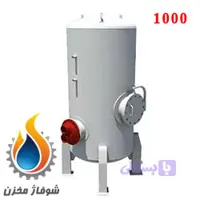 منبع کویل دار عمودی (ایستاده) 1000 لیتر (5 و 6) میل