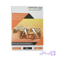 طلق پرس کارت 150 میکرون سایز 12*9 برند AX