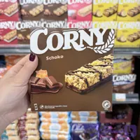 غلات بار (کورنی) عسل و موز شکلاتی 6 عدد 25 گرم CORNY Schoko-Banane