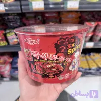 نودل سطلی کره ای (چینمی) مرغ سه برابر تند 120 گرم chinmie Hot Spicy Chicken Flavour 3x