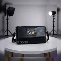 کیف دوخانه کلاسیک مشکی کد 693