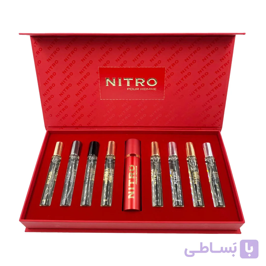 ست دیسکاوری ادکلن نیترو NITRO پور هوم در هشت رایحه