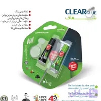 چسب دوقلوی شفاف زیپر 8gr