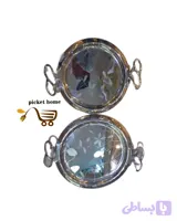 سینی چای وینکس مجموعه 2 عددی استیل