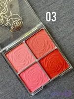 پالت رژگونه طرح گل کد2 Nota floweres