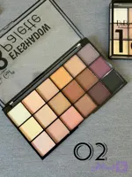 پالت سایه ۱۸ رنگ DODOGIRI سری B