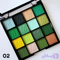 پالت سایه تابستانی16 رنگ برند Miss Lara