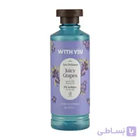شامپو ضد آلودگی ویت یو حاوی عصاره انگور و روغن مورینگا مناسب انواع مو