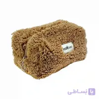 کیف لوازم آرایش تدی رنگ قهوه ای