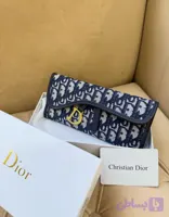 کیف پول مسترکوالیتی باکس دار برند‌dior دیور