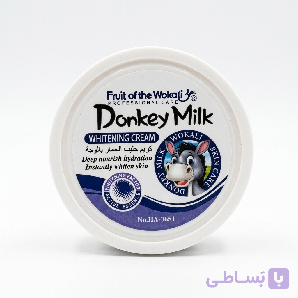 کرم آبرسان و روشن کننده شیرالاغ وکالی Donkey Milk