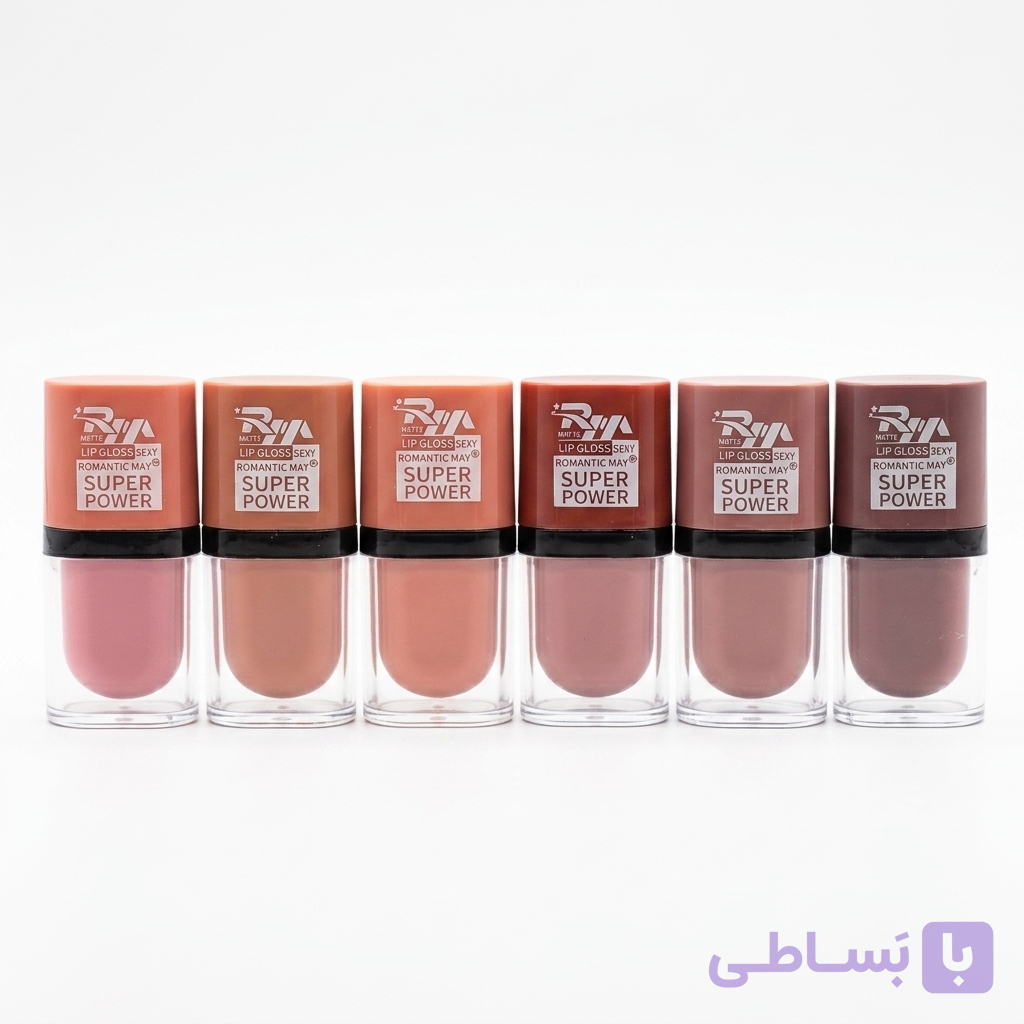 رژلب مایع مات رومانتیک می (Romantic May) مدل Super Power – رنگبندی نود و گوشتی