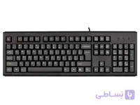 کیبورد سیم دار ای فورتک مدل  Km-720