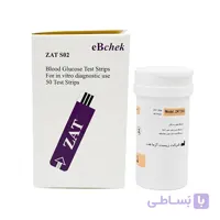 نوار تست قند خون زت ZAT مدل S02 بسته 50 عددی