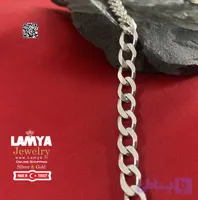 زنجیر نقره مردانه ترکیه ای مدل کارتیه کد G035