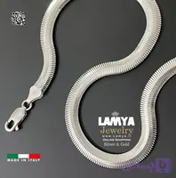 گردنبند نقره مردانه مدل ماری کد G137