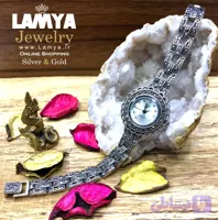 ساعت نقره زنانه مدل آیشیل کد S011