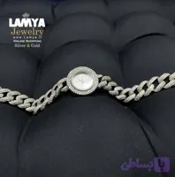 ساعت نقره زنانه طرح کارتیه کد S017