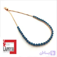 دستبند نقره زنانه رزگلد مدل فلاور کد :D002