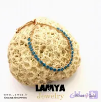 دستبند نقره زنانه مدل ژاسمین کد D068