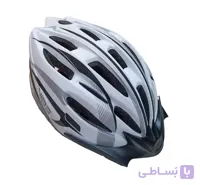 کلاه دوچرخه وایب مدل Atrex  سفید-مشکی