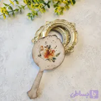 آینه چوبی تاجدار کوچک