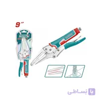 انبر قفلی نوک بلند توتال مدل THT19902