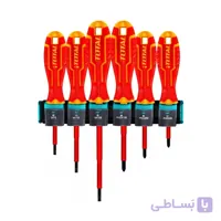 ست پیچ گوشتی 6 پارچه فشار قوی توتال مدل THTIS566