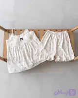 لباس راحتی تاپ شورتک زنانه 😃- کد ۶۱۶