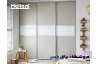 مکانیزم تاپ لاین توکار ملونی اسلیم سه درب مشکی